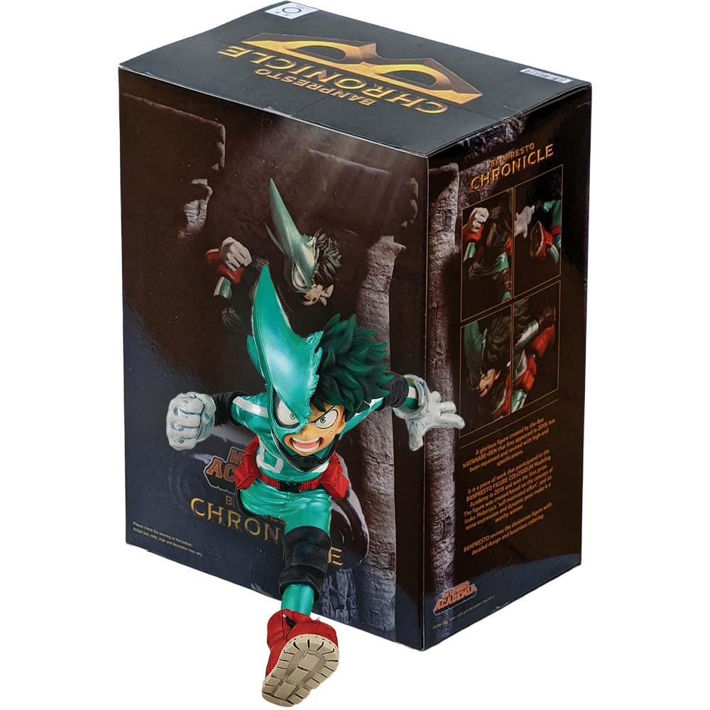 僕のヒーローアカデミア クロニクル 緑谷出久フィギュア Amazon.co.jp: 緑谷出久 11cm クロニクルフィギュアアカデミー像 Vol.1